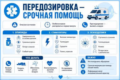 Помощь при передозировке в Камышине